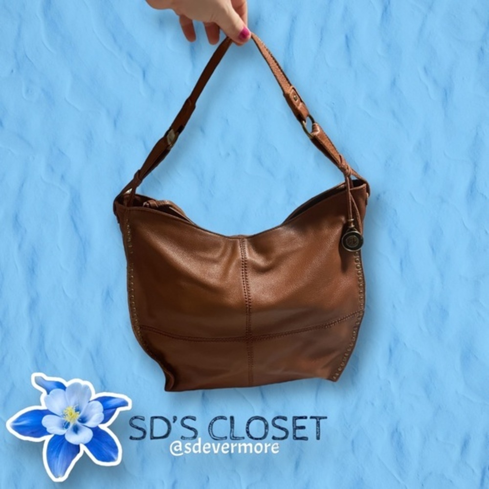 The Sak Silverlake Beautiful Brown Leather Hobo Bag EUC